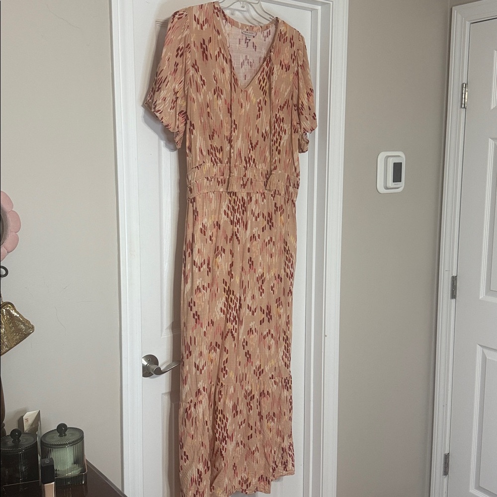 Knox Rose Size XXL Short Sleeve Maxi Dress